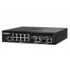 QNAP QSW-M2108R-2C przełącznik sieciowy Zarządzalny L2 2.5G Ethernet (100/1000/2500) Power over Ethernet (PoE) Czarny