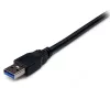 StarTech.com 2m Czarny kabel przedłużający SuperSpeed USB 3.0 A-A M/F