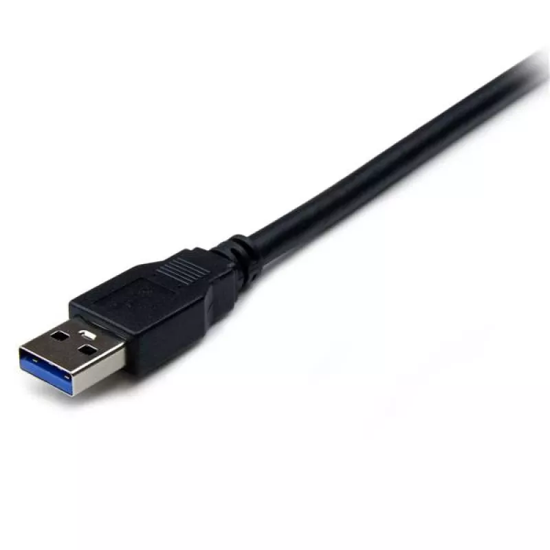 StarTech.com 2m Czarny kabel przedłużający SuperSpeed USB 3.0 A-A M/F