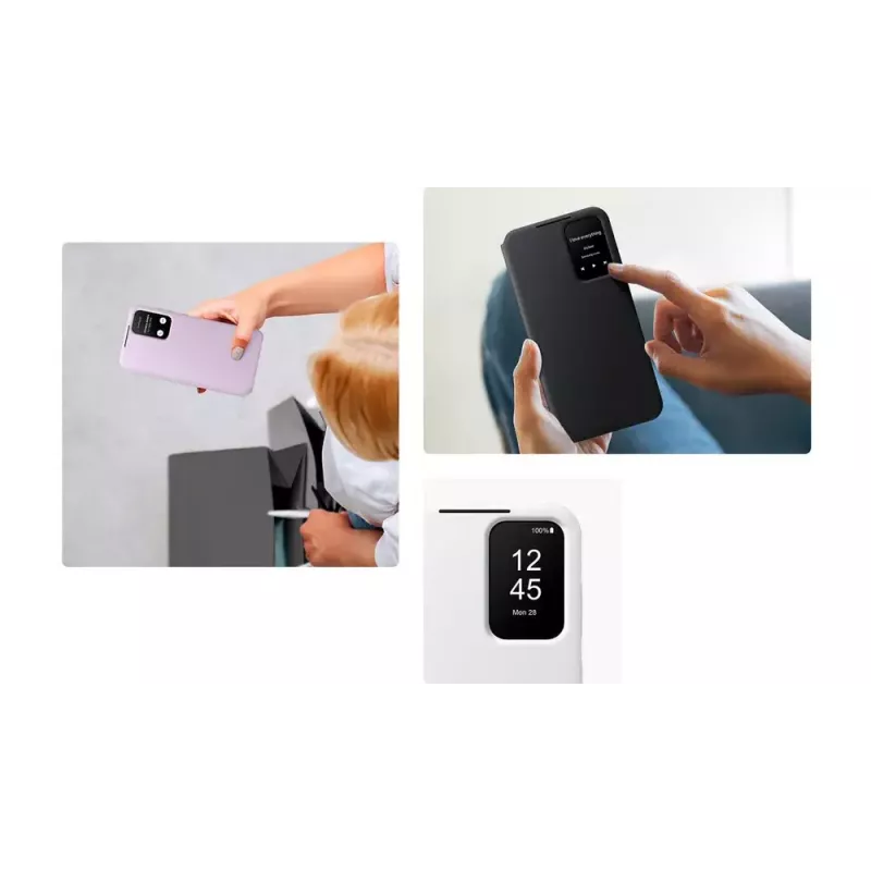 Samsung EF-ZA356 etui na telefon komórkowy 16,8 cm (6,6 inch) etui z klapką czarne
