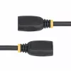 StarTech.com Kabel przedłużający HDMI 2.0 3.3ft (1m), High Speed HDMI kabel oszczędzający port, 4K 60Hz, HDMI męski na żeński adapter przedłużający, kabel przedłużający HDMI, M/F