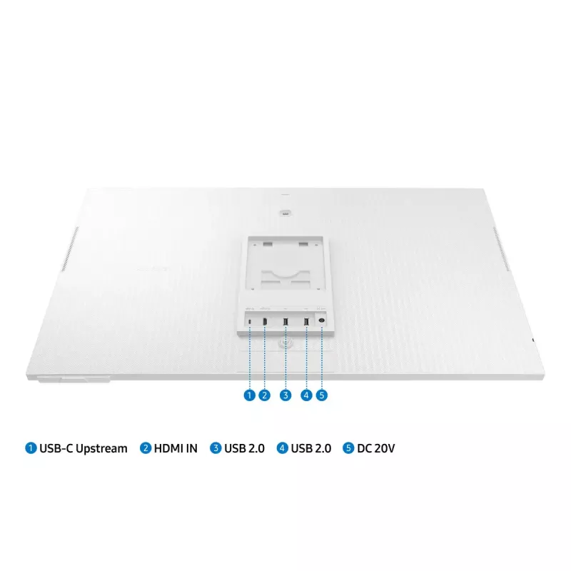 Monitor komputerowy Samsung M80D 81,3 cm (32 cale) 3840 x 2160 pikseli 4K Ultra HD LED Biały