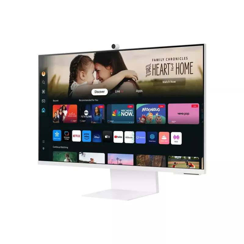 Monitor komputerowy Samsung M80D 81,3 cm (32 cale) 3840 x 2160 pikseli 4K Ultra HD LED Biały
