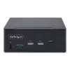 StarTech.com P2CDD143-KVM-SWITCH przełącznik KVM Czarny