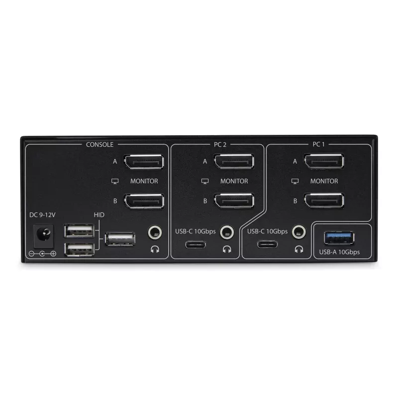 StarTech.com P2CDD143-KVM-SWITCH przełącznik KVM Czarny