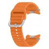 Samsung Sport Band (S/M) dla Galaxy Watch 7, Pasek, Smartwatch, Pomarańczowy, Samsung, Galaxy Watch7/Watch6/Watch5 Pro/Watch4 Sport, Guma