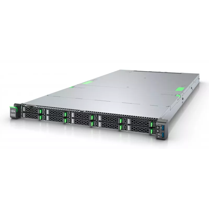 Fujitsu PRIMERGY RX2530 M7 server 0 GB Rack (1U) Intel Xeon srebrny 4510 2,4 GHz 32 GB DDR5-SDRAM 900 W