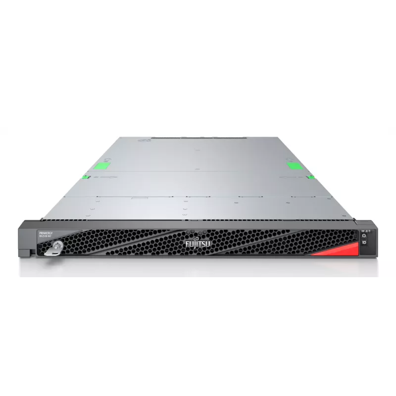 Fujitsu PRIMERGY RX2530 M7 server 0 GB Rack (1U) Intel Xeon srebrny 4510 2,4 GHz 32 GB DDR5-SDRAM 900 W