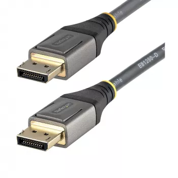 StarTech.com Kabel DisplayPort 1.4 0,3 m – 8K 60 Hz HDR10 – Wideo Ultra HD 4K 120 Hz – Kabel/przewód DP 1.4 – Do monitorów/wyświetlaczy – Kabel DisplayPort–DisplayPort – M/M