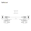 StarTech.com Kabel DisplayPort 1.4 0,3 m – 8K 60 Hz HDR10 – Wideo Ultra HD 4K 120 Hz – Kabel/przewód DP 1.4 – Do monitorów/wyświetlaczy – Kabel DisplayPort–DisplayPort – M/M