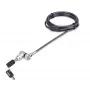 StarTech.com 3-w-1 uniwersalna linka blokująca do laptopa 6,6 stóp (2 m), linka zamykana na klucz systemem Master Key, zabezpieczenie komputera, kompatybilna z Noble Wedge®/Nano/K-Slot; antykradzieżowa linka odporna na przecięcie