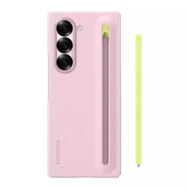 Samsung EF-OF95PCPEGWW etui na telefon komórkowy 19,3 cm (7,6 cala) Pokrowiec Różowy