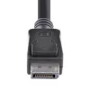 StarTech.com 10ft (3m) Kabel DisplayPort 1.2 - 4K x 2K Ultra HD VESA Certified DisplayPort kabel - DP to DP kabel for Monitor - DP Video/Display Cord - Latching DP Connectors