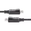 Kabel StarTech.com DisplayPort 1.2 1,8 m (2 m) – 4K x 2K Ultra HD z certyfikatem VESA – kabel DP do DP do monitora – przewód wideo/wyświetlacza DP – zatrzaskowe złącza DP