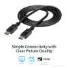 Kabel StarTech.com DisplayPort 1.2 1,8 m (2 m) – 4K x 2K Ultra HD z certyfikatem VESA – kabel DP do DP do monitora – przewód wideo/wyświetlacza DP – zatrzaskowe złącza DP