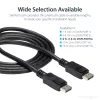 Kabel StarTech.com DisplayPort 1.2 1,8 m (2 m) – 4K x 2K Ultra HD z certyfikatem VESA – kabel DP do DP do monitora – przewód wideo/wyświetlacza DP – zatrzaskowe złącza DP