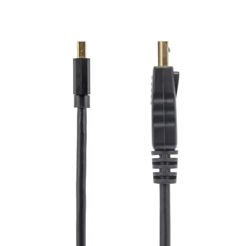 StarTech.com 6ft (2m) Mini DisplayPort do DisplayPort kabel 1.2 - 4K x 2K UHD Mini DisplayPort do DisplayPort adapter kablowy - Mini DP do DP kabel do monitora - mDP do DP przewód konwertera