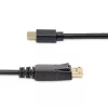 StarTech.com 6ft (2m) Mini DisplayPort do DisplayPort kabel 1.2 - 4K x 2K UHD Mini DisplayPort do DisplayPort adapter kablowy - Mini DP do DP kabel do monitora - mDP do DP przewód konwertera