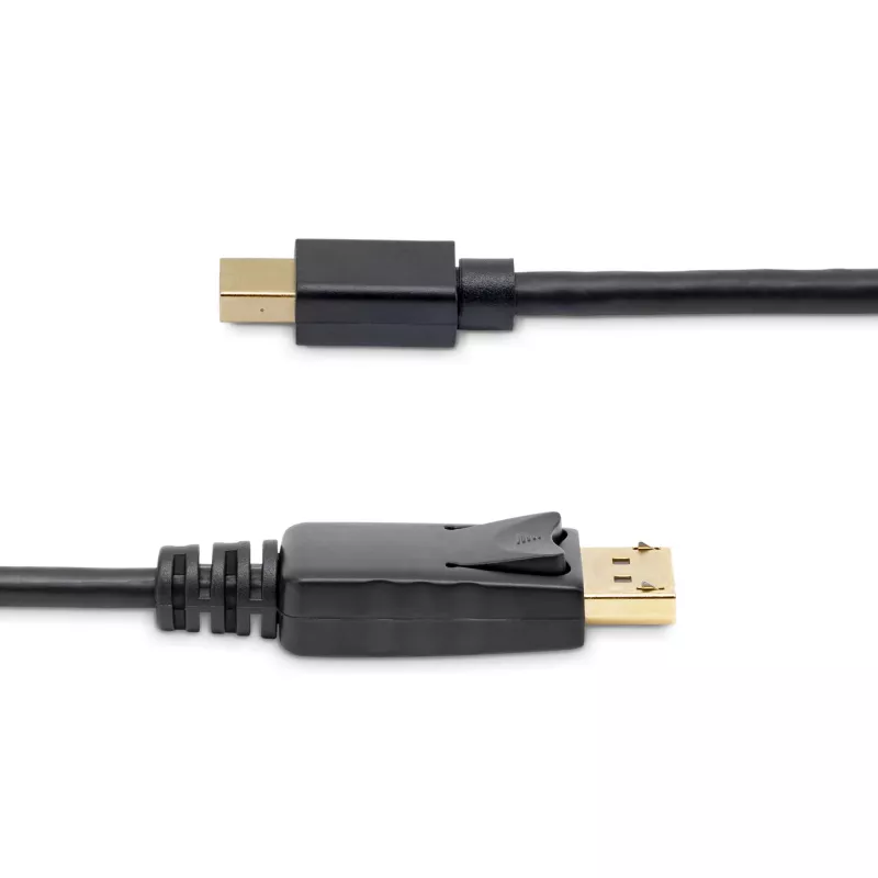 StarTech.com 6ft (2m) Mini DisplayPort do DisplayPort kabel 1.2 - 4K x 2K UHD Mini DisplayPort do DisplayPort adapter kablowy - Mini DP do DP kabel do monitora - mDP do DP przewód konwertera