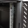 StarTech.com 4-słupkowa szafa rack 12U do serwerów, zamykana 19-calowa szafa do przechowywania danych dla sprzętu komputerowego / AV / IT, szafa sieciowa do biura / domu z kółkami i regulowanymi szynami montażowymi