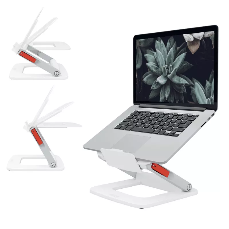 Podstawka pod laptopa LEITZ Leitz Ergo Multi regulowana składana 33–38,1 cm biała, nośność 2,5 kg