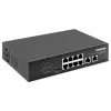 Intellinet 8-portowy gigabitowy przełącznik Ethernet PoE+ z 2 portami uplink o mocy 120 W