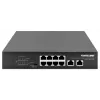Intellinet 8-portowy gigabitowy przełącznik Ethernet PoE+ z 2 portami uplink o mocy 120 W