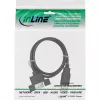 adapter kablowya InLine USB 2.0 Typ A męski / A żeński do wspornika slotu, 0,6 m
