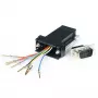 StarTech.com DB9 na RJ45 Adapter modułowy - M/Ż, DB-9, RJ-45, Czarny