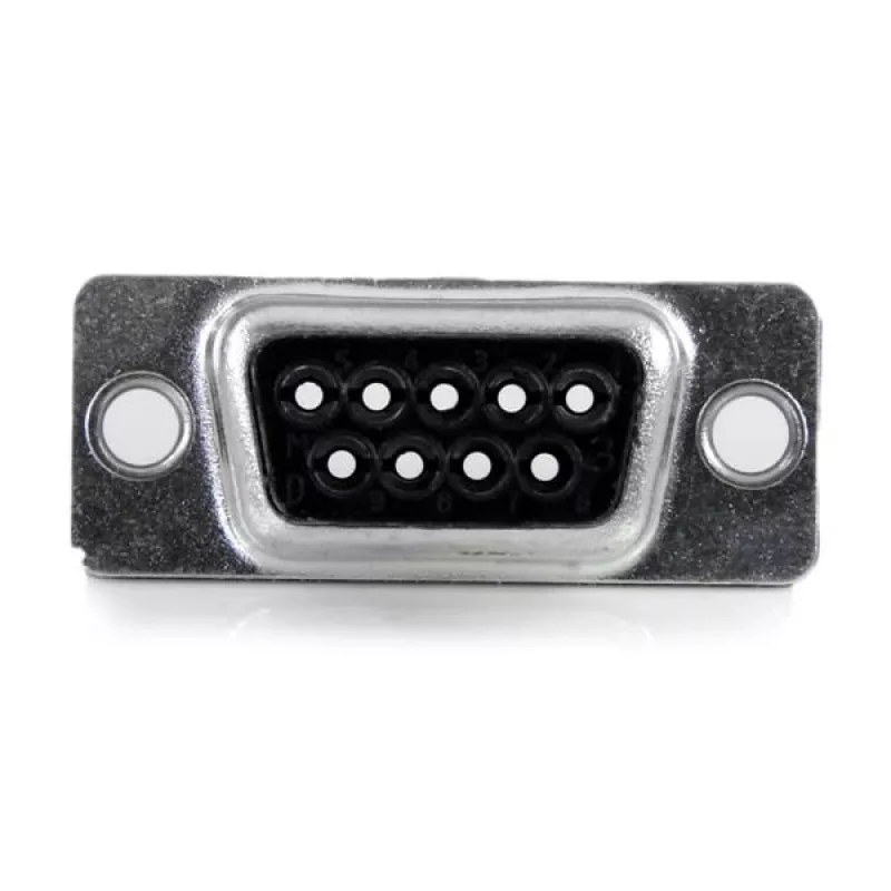 StarTech.com DB9 na RJ45 Adapter modułowy - M/Ż, DB-9, RJ-45, Czarny