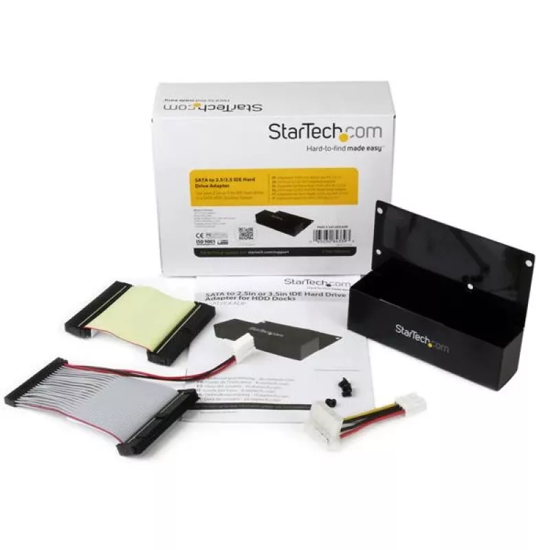 StarTech.com SATA do IDE – adapter do dysków twardych 2,5″ lub 3,5″ przeznaczony do stacji dokujących HDD