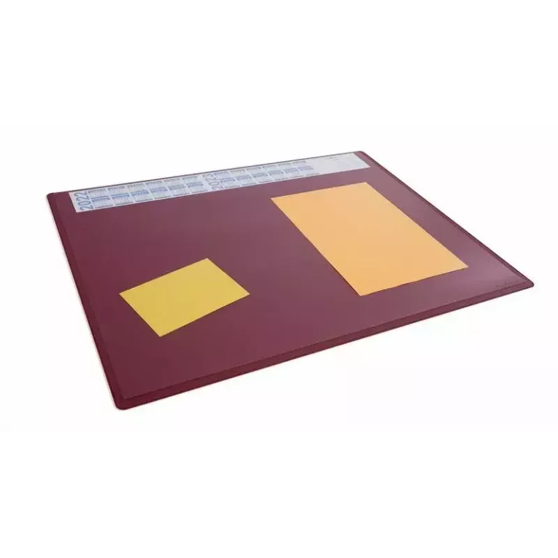 Podkładka na biurko Durable 722303 z polipropylenu, czerwona, 650x500mm