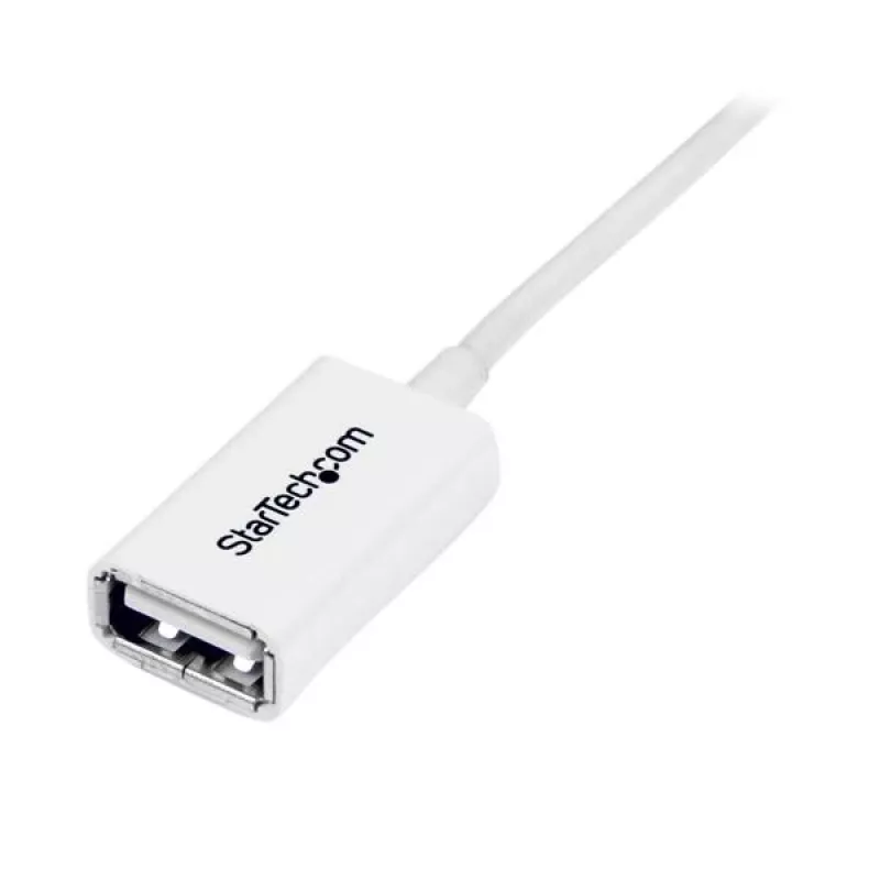 StarTech.com 3m Biały Przedłużacz USB 2.0 A-A – M/Ż