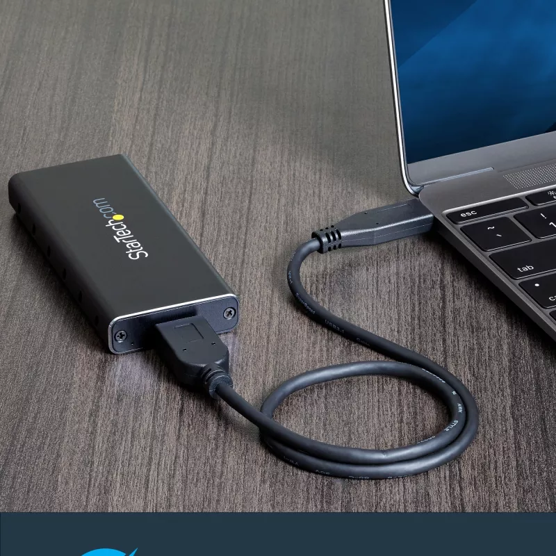 Obudowa na dysk SSD M.2 StarTech.com do dysków M.2 SATA – USB 3.1 (10 Gb/s) z kablem USB-C