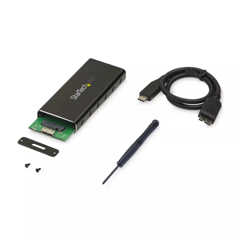 Obudowa na dysk SSD M.2 StarTech.com do dysków M.2 SATA – USB 3.1 (10 Gb/s) z kablem USB-C