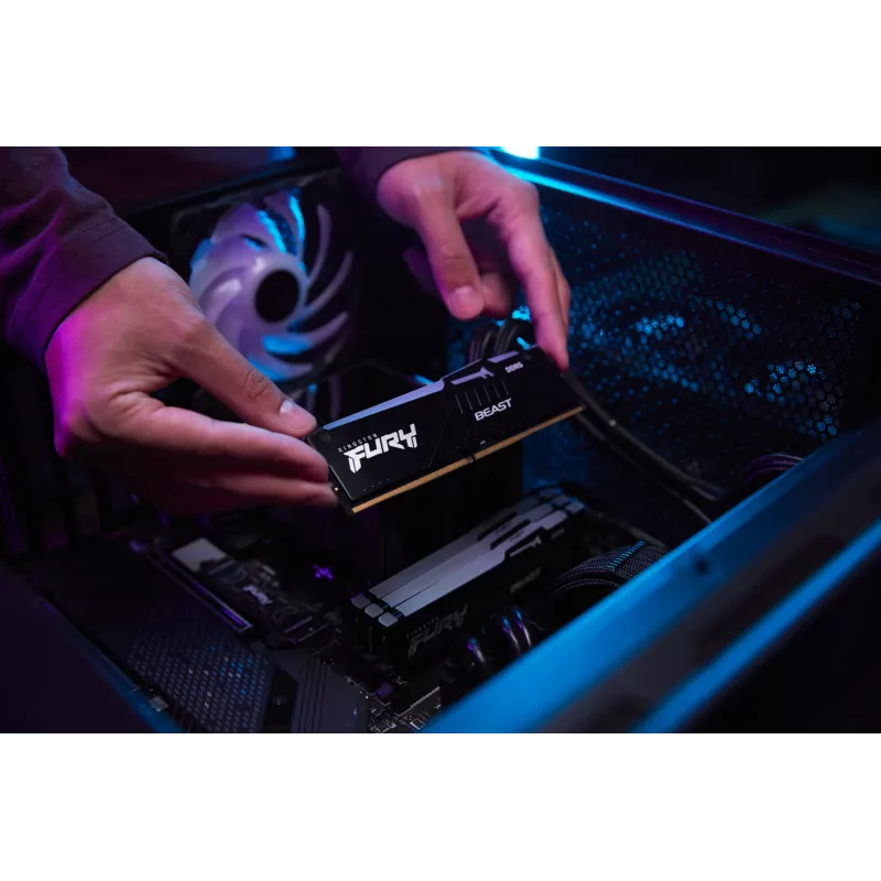 Kingston Technology FURY Beast 16GB 5200MT/s DDR5 CL40 DIMM RGB