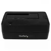 Stacja dokująca StarTech.com Single Bay USB 3.1 do SATA, dok do dysków twardych USB 3.1 (10 Gb/s), zewnętrzna stacja dokująca dla dysków HDD/SSD SATA III 2,5/3,5 cala, wnęka na dyski ładowana od góry