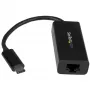 StarTech.com Adapter USB-C na Gigabit Ethernet - Czarny