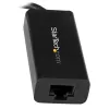 StarTech.com Adapter USB-C na Gigabit Ethernet - Czarny