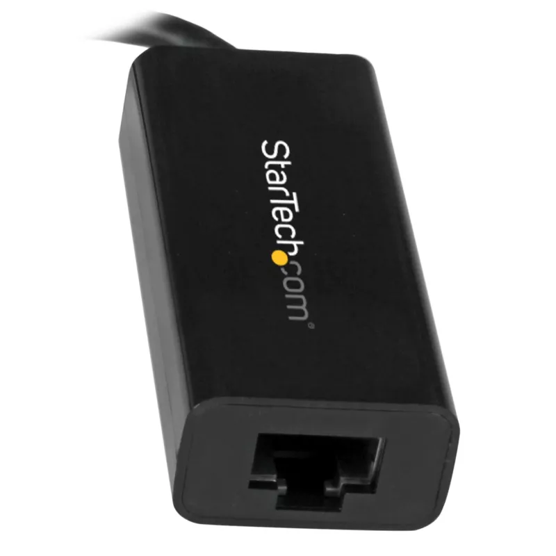 StarTech.com Adapter USB-C na Gigabit Ethernet - Czarny
