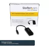StarTech.com Adapter USB-C na Gigabit Ethernet - Czarny