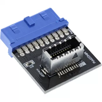 InLine USB 3.0 na USB 3.1 Panel przedni Key-A Adapter wewnętrzny