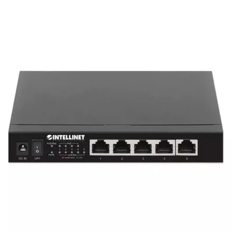 Przełącznik niezarządzalny Intellinet 5-portowy 2.5G Ethernet PoE+ 55W