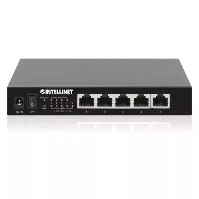 Przełącznik niezarządzalny Intellinet 5-portowy 2.5G Ethernet PoE+ 55W
