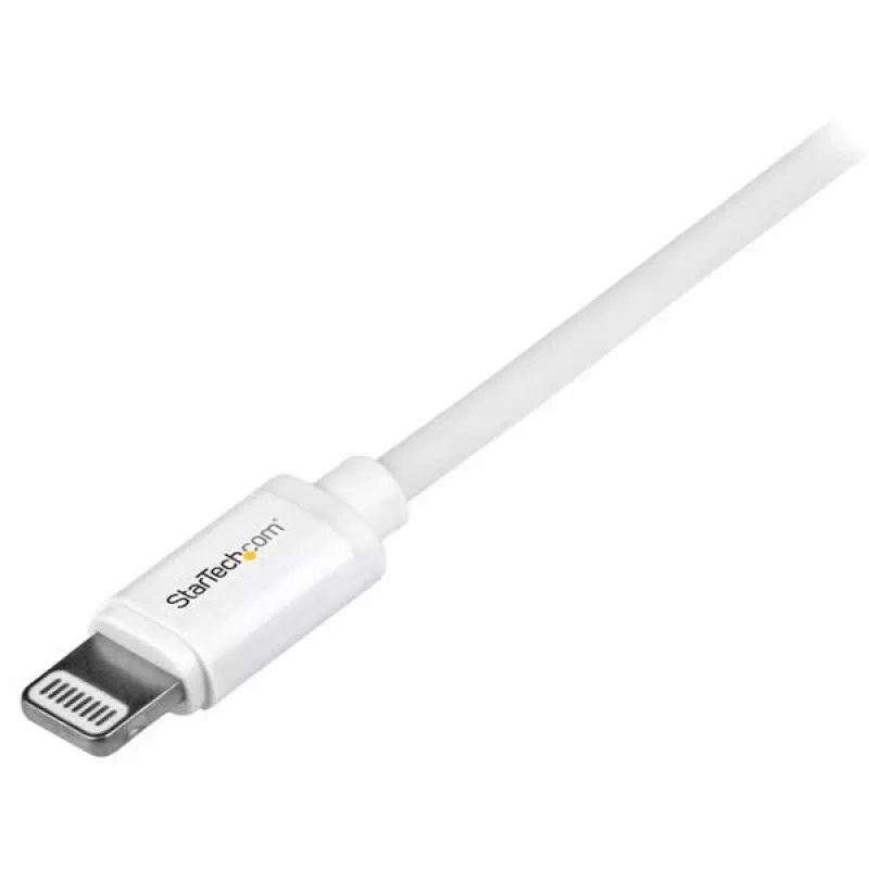 StarTech.com 1 m kabel USB na Lightning – kabel ładujący do iPhone / iPad / iPod – szybkie ładowanie kabel Lightning na USB – certyfikat Apple MFi – biały