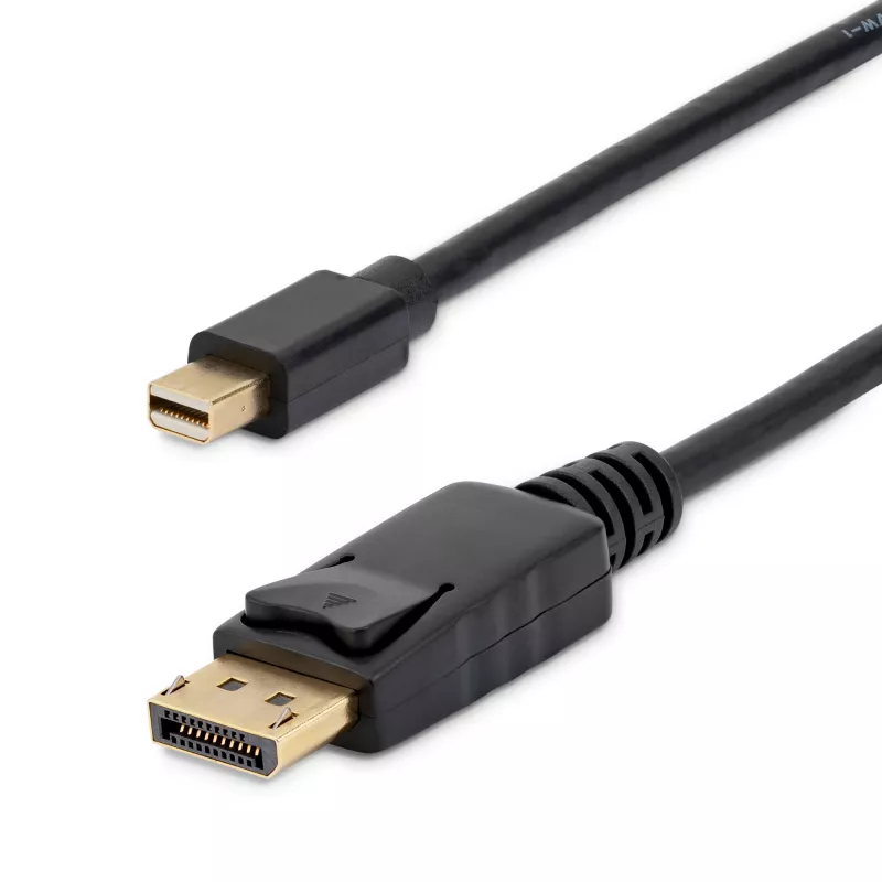 StarTech.com 10ft (3m) Mini DisplayPort do DisplayPort 1.2 Kabel - 4K x 2K UHD Mini DisplayPort do DisplayPort Adapter Kabel - Mini DP do DP Kabel do Monitora - mDP do DP Przewód Konwertera