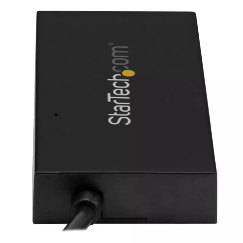 StarTech.com 4-portowy hub USB 3.0 – Hub USB Type-A z 1 portem USB-C i 3 portami USB-A (SuperSpeed 5 Gb/s) – zasilany przez magistralę USB – adapter hub USB 3.2 Gen 1 – przenośny hub USB do laptopa