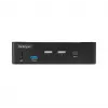 StarTech.com 2-Portowy Przełącznik KVM DisplayPort, 8K 60Hz / 4K 144Hz, Pojedynczy Wyświetlacz, DP 1.4, 2x Porty USB 3.0, 4x Porty USB 2.0 HID, Przełączanie Przyciskiem i Skrótami Klawiszowymi, Zgodny z TAA - Niezależny od Systemu Operacyjnego, Metalowa Obudowa