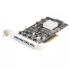 StarTech.com 4-portowa karta USB PCIe - 10Gbps USB 3.1/3.2 Gen 2 Type-A karta rozszerzeń PCI Express z 2 kontrolerami - 4x USB-A - karta adaptera USB PCIe - Windows/Mac/Linux