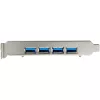 StarTech.com 4-portowa karta USB PCIe - 10Gbps USB 3.1/3.2 Gen 2 Type-A karta rozszerzeń PCI Express z 2 kontrolerami - 4x USB-A - karta adaptera USB PCIe - Windows/Mac/Linux